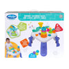 Centru de activitati, Playgro, Cu sunete si lumini, Cu 12 activitati diferite, Fara BPA, 12 luni+, Sensory Explorer Music and Lights Activity Table