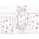 Set 4 in 1 Cosulet bebelus, MimiNu, Baby Cocoon 75x55 cm, Husa bumbac, Din bumbac certificat Oeko Tex Standard 100, Cu paturica 50x70 cm, Cu salteluta, Cu perna fluture, Design, Pink Ballerina