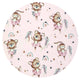 Set 4 in 1 Cosulet bebelus, MimiNu, Baby Cocoon 75x55 cm, Husa bumbac, Din bumbac certificat Oeko Tex Standard 100, Cu paturica 50x70 cm, Cu salteluta, Cu perna fluture, Design, Little Ballerina Pink