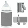 Incalzitor biberoane, Lionelo, ThermUp Go, Portabil, Temperatura constanta pana la 24 h, Incarcare USB, Gri