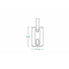Incalzitor biberoane, Lionelo, ThermUp Go, Portabil, Temperatura constanta pana la 24 h, Incarcare USB, Gri