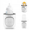 Incalzitor biberoane, Lionelo, ThermUp 2.0, 5 in 1, Sterilizare, Dezghetare, Incalzire rapida, 200 W, Fara BPA, Alb - gogobaby.ro