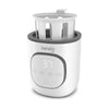 Incalzitor biberoane, Lionelo, ThermUp 2.0, 5 in 1, Sterilizare, Dezghetare, Incalzire rapida, 200 W, Fara BPA, Alb - gogobaby.ro
