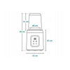 Incalzitor biberoane, Lionelo, ThermUp 2.0, 5 in 1, Sterilizare, Dezghetare, Incalzire rapida, 200 W, Fara BPA, Alb - gogobaby.ro
