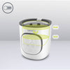 Incalzitor biberoane, Lionelo, ThermUp 2.0, 5 in 1, Sterilizare, Dezghetare, Incalzire rapida, 200 W, Fara BPA, Alb - gogobaby.ro