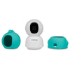 Video monitor, Lionelo, Babyline, View, Cu aplicatia dedicata Lionelo Smart, Integrare AI, Mod de noapte 8 m cu 6 leduri, Unghi 100 grade, 4 cantece si zgomote din natura, Senzor de temperatura si umiditate, Zoom 4X, Alb