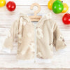 Hanorac de iarna, New Baby, Pentru bebelusi, Wellsoft, Marime 56, Poliester si capsuseala din bumbac, Polar Bear