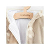 Hanorac de iarna, New Baby, Pentru bebelusi, Wellsoft, Marime 56, Poliester si capsuseala din bumbac, Polar Bear