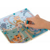 Labirint magnetic, Free2Play, Cu bile, Din lemn, Dezvolta abilitatile motorii, Stimuleaza concentrarea si rabdarea, 22,5x22x5 cm, 36 luni+, Multicolor - gogobaby.ro