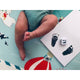 Cerneala pentru amprente mulaj, Petite&Mars, Utilizare multipla, Baby Dab, Unisex, Gri