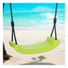Leagan, Dice, Swing Seat, Fara spatar, Cu franghie PP, Cu inaltime reglabila pana la 240 cm, Pana la 70 kg, 3 ani+, Limegreen - gogobaby.ro