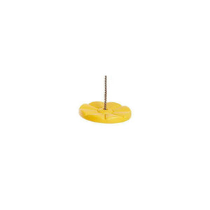 Leagan, Dice, Monkey Swing, Rotund, Cu franghie PP, Cu inaltime reglabila pana la 240 cm, 3 ani+, Yellow - gogobaby.ro