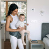 Marsupiu bebe, FreeON, Easy Mode, Cu scaunel 6 in 1, De la 3.5 kg pana la 15 kg, Conform cu standardul european de securitate EN13209:2016, Grey - gogobaby.ro
