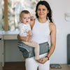 Marsupiu bebe, FreeON, Easy Mode, Cu scaunel 6 in 1, De la 3.5 kg pana la 15 kg, Conform cu standardul european de securitate EN13209:2016, Grey - gogobaby.ro