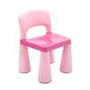 Set masuta si doua scaune, New Baby, Pentru copii, Pink, Cu parte detasabila si reversibila, Partea reversibila pentru Lego Duplo - gogobaby.ro