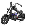 Motocicleta electrica realista Chopper HYPER GOGO CRUISER 12 Plus , culoare  NEGRU