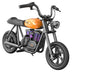 Motocicleta electrica pentru copii tip Chopper HYPER GOGO PIONEER 12 Plus , PORTOCALIU - gogobaby.ro