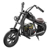 Motocicleta electrica realista tip Chopper HYPER GOGO Challenger 12 Plus , culoare  NEGRU - gogobaby.ro