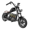 Motocicleta electrica realista tip Chopper HYPER GOGO Challenger 12 Plus , culoare  NEGRU - gogobaby.ro