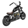 Motocicleta electrica realista tip Chopper HYPER GOGO Challenger 12 Plus , culoare  NEGRU - gogobaby.ro