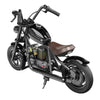 Motocicleta electrica realista tip Chopper HYPER GOGO Challenger 12 Plus , culoare  NEGRU - gogobaby.ro