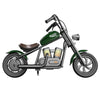 Motocicleta electrica realista tip Chopper HYPER GOGO Challenger 12 Plus , culoare VERDE - gogobaby.ro