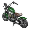 Motocicleta electrica realista tip Chopper HYPER GOGO Challenger 12 Plus , culoare VERDE - gogobaby.ro