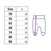 Pantalonasi, New Baby, Cu botosei, Marime 56, Din bumbac 100%, Fairy