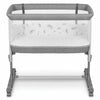 Patut co-sleeper, Lionelo, Aurora, 3 in 1, Cu leganare si setare unghiulara, Include saltea cu densitate T25 si geanta transport, Reglabil in 5 pozitii pe inaltime, Pana la 9 kg, 0 luni+, 85x60x66 cm, Conform cu EN 1130:2019+AC:2020, EN 16890:2, Gri - gogobaby.ro