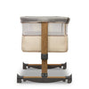Patut co-sleeper, Lionelo, Leonie, Cu sistem de leganare, Cu setare unghiulara, Reglabil in 5 pozitii pe inaltime, Conform cu standardele europeane de securitate EN1130 si EN16890, Beige Sand
