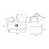 Patut pliant, Lionelo, Sven Plus, 120x60 cm, Cu doua nivele, Cu arcada jucarii, masuta de infasat, vibratii, melodii  conform cu standardele europeane de securitate EN716 si EN12221, Grey Scandi