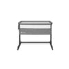 Patut co-sleeper, Lionelo, Theo, 2 in 1, Cu setare unghiulara, Reglabil in 5 pozitii pe inaltime, Conform cu standardele europeane de securitate EN1130 si EN16890, Grey Stone