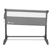 Patut co-sleeper, Lionelo, Theo, 2 in 1, Cu setare unghiulara, Reglabil in 5 pozitii pe inaltime, Conform cu standardele europeane de securitate EN1130 si EN16890, Grey Stone