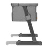 Patut co-sleeper, Lionelo, Theo, 2 in 1, Cu setare unghiulara, Reglabil in 5 pozitii pe inaltime, Conform cu standardele europeane de securitate EN1130 si EN16890, Grey Stone