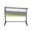 Patut co-sleeper, Lionelo, Theo, 2 in 1, Cu setare unghiulara, Reglabil in 5 pozitii pe inaltime, Conform cu standardele europeane de securitate EN1130 si EN16890, Grey Stone