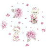 Perna pentru alaptat, MimiNu, Tip manson, Din bumbac certificat Oeko Tex Standard 100, 25 cm, Design, Pink Ballerina