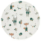 Perna bebelusi, Qmini, Ursulet, Multifunctionala, Cu doua fete, Tesatura pufoasa minky si bumbac, Materiale certificate Oeko Tex Standard 100, 30x23 cm, Minky Fox and Rabbit, Beige