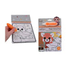 Set creativ, Joueco, The Wildies Family Magic Reveal, De colorat, Cu instrument pentru desenat cu apa, 5 planse, 17x 17 cm, 3 ani+, Multicolor