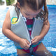 Vesta pentru inot, BBluv, Naj, Cu protectie solara SPF 50+, Neopren, Small, 1-3 ani, Aqua