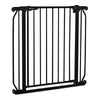 Poarta de siguranta, Lionelo, Truus Slim, Prin presiune, 105 cm, Conform cu standardul europeane de securitate EN1930, Negru Onyx - gogobaby.ro