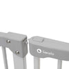 Poarta de siguranta, Lionelo, Truus Slim, Prin presiune, 105 cm, Conform cu standardul european de securitate EN1930, Gri