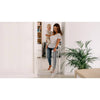Poarta de siguranta, Lionelo, Truus Slim, Prin presiune, 105 cm, Conform cu standardul european de securitate EN1930, Gri