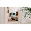 Poarta de siguranta, Lionelo, Truus Slim, Prin presiune, 105 cm, Conform cu standardul european de securitate EN1930, Gri