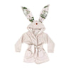 Halat de baie, MimiNu, Cu urechi, 2 - 5 ani, Moale, Cu buzunare, Cu cordon, Din bumbac si thermo fleece, Materiale certificate Oeko Tex Standard 100, Design, Baby Animals - gogobaby.ro