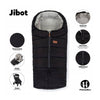 Sac de iarna, Petite&Mars, Jibot, Pentru carucior, landou sau scaun auto, 100x48 cm, Impermeabil, Cu elemente reflectorizante, Extensibil, 3 in 1, Pale Eucalypt