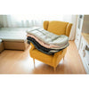 Sac de iarna, Petite&Mars, Jibot, Pentru carucior, landou sau scaun auto, 100x48 cm, Impermeabil, Cu elemente reflectorizante, Extensibil, 3 in 1, Pale Eucalypt