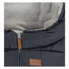 Sac de iarna, Petite&Mars, Jibot, Pentru carucior, landou sau scaun auto, 100x48 cm, Impermeabil, Cu elemente reflectorizante, Extensibil, 3 in 1, Charcoal Grey