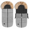Sac de iarna, Lionelo, Frode, Pentru carucior, 90x45 cm, Impermeabil, Universal, Gri - gogobaby.ro