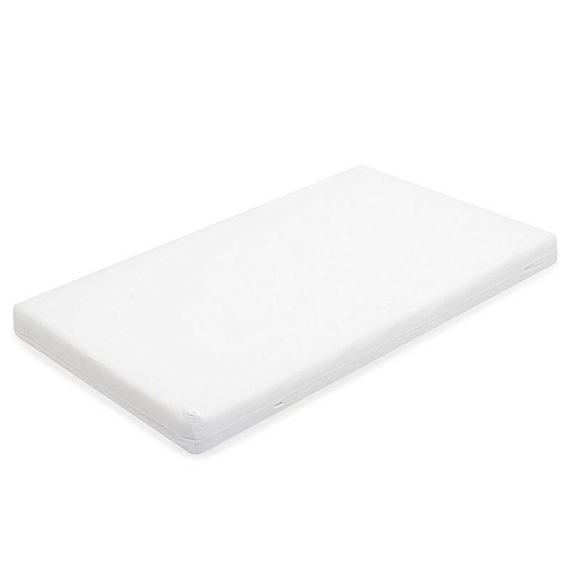 Saltea pentru patut, New Baby, Standard, 120x60x7 cm, Cu Aloe Vera, Compozitie Spuma-Cocos, Hipoalergenica si antibacteriana, Cu husa detasabila, Alb - gogobaby.ro