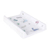 Saltea de infasat, Ceba Baby, Confort, 50x70 cm, Atasabila la patut, Fara BPA, 0 luni+, Candy Andy Dino